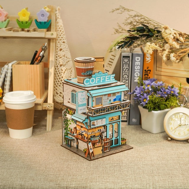 Cape Coffee Shop DIY 3D Puzzle - Tonecheer