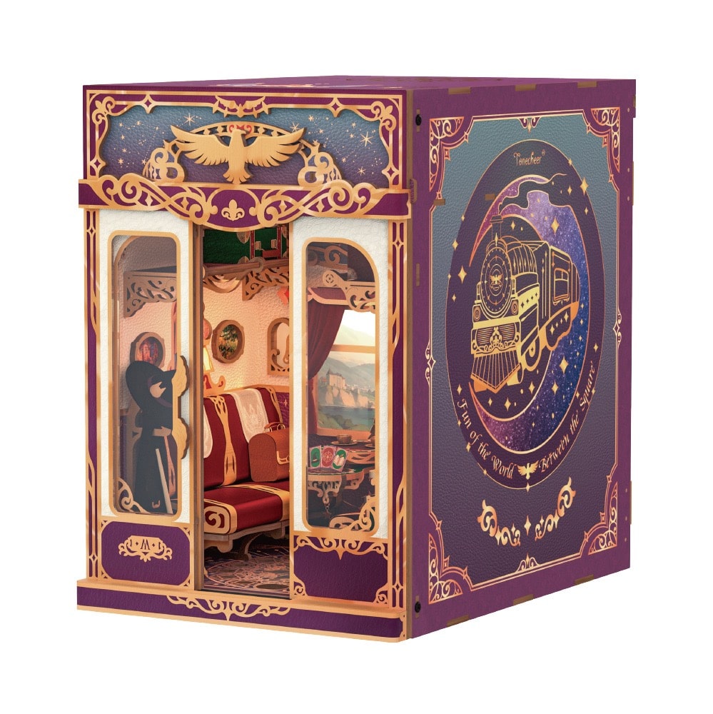 Infinity Train Cabin Book Nook Magical Journey - Tonecheer