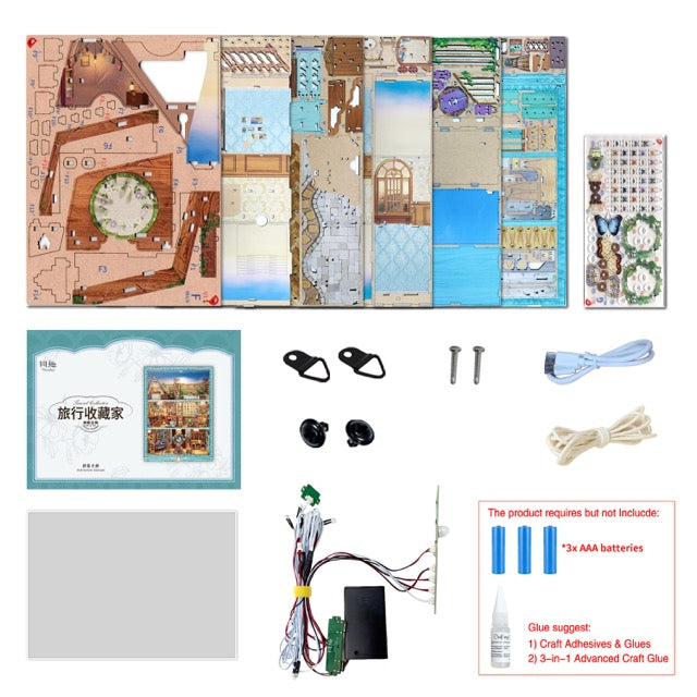 3D Puzzle Story Frame DIY - Tonecheer