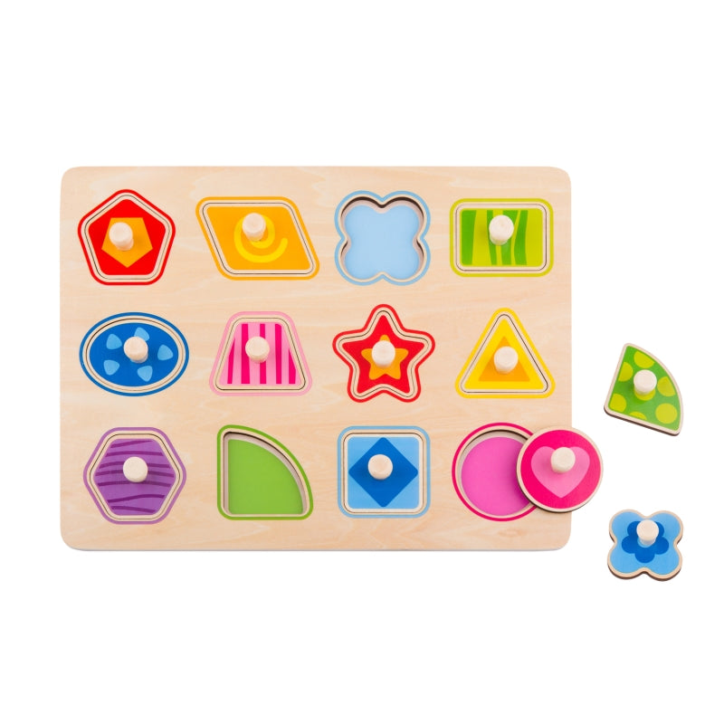Shape Peg Puzzle - Tooky Toy