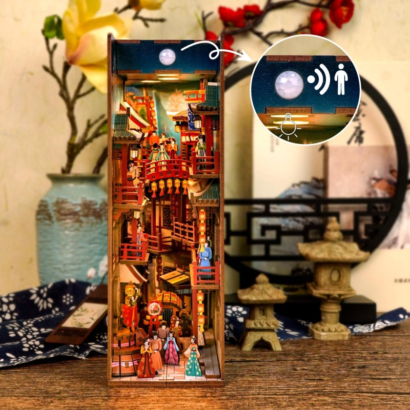 Banquet of the Tang Dynsasty DIY Book Nook Kit - Tonecheer