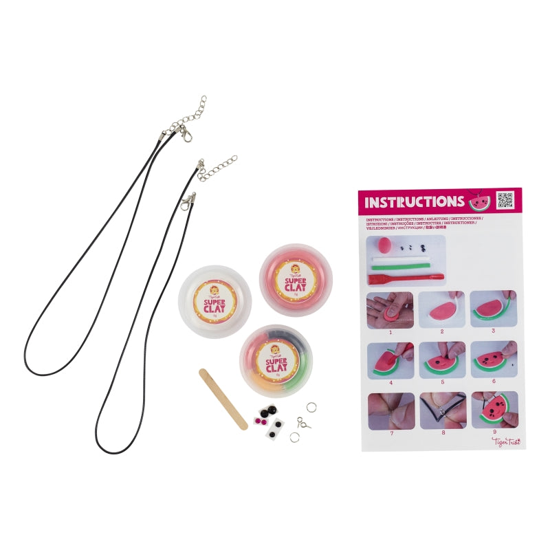 Clay Craft Sweeties Necklaces - Tiger Tribe