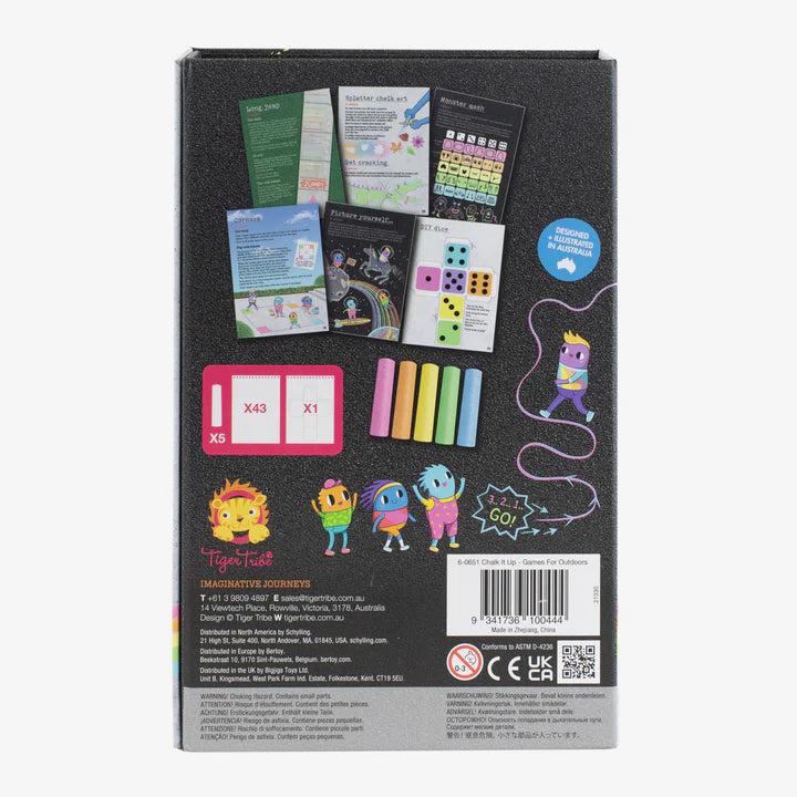 Chalk It Up Games for Outdoors - Tiger Tribe