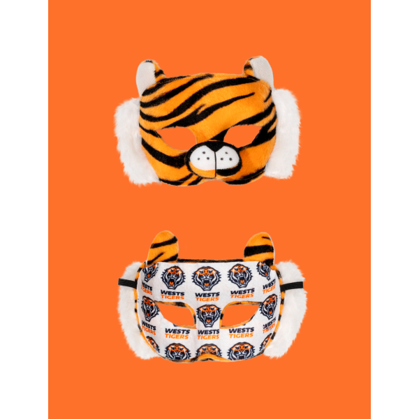 Wests Tigers Mask - Mini Mascot