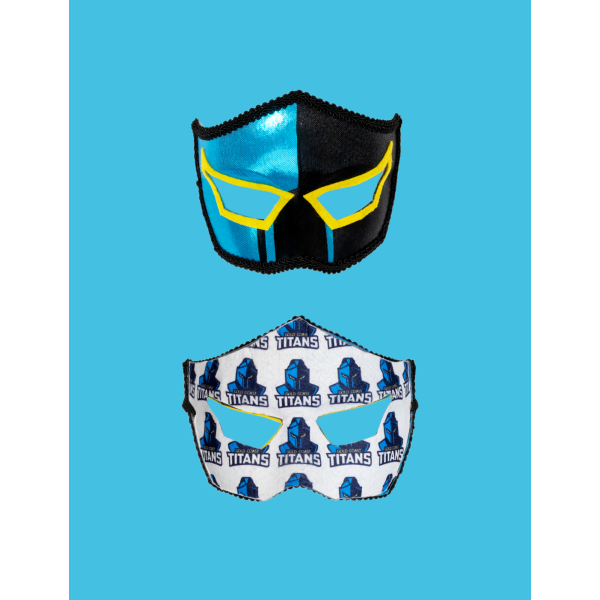 Gold Coast Titans Mask - Mini Mascot