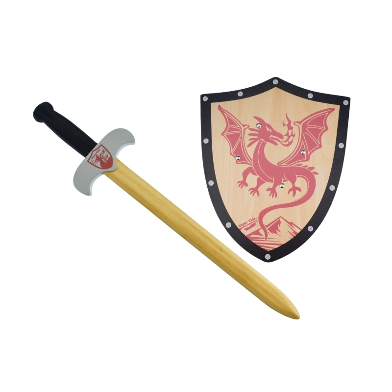 Sword and Shield Dragon - Kaper Kids