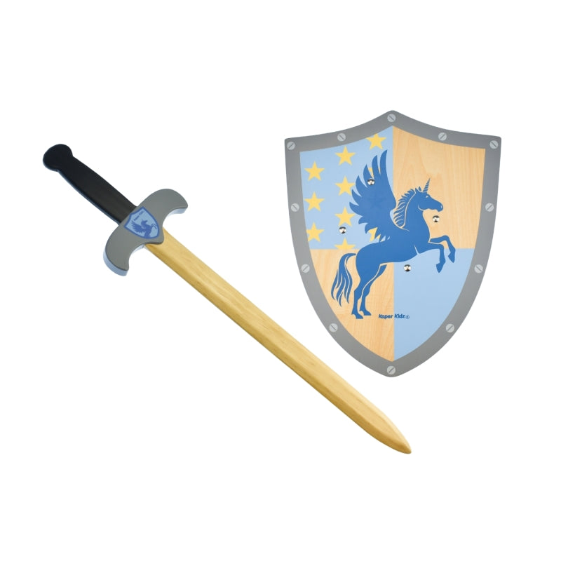 Sword and Shield Unicorn - Kaper Kids