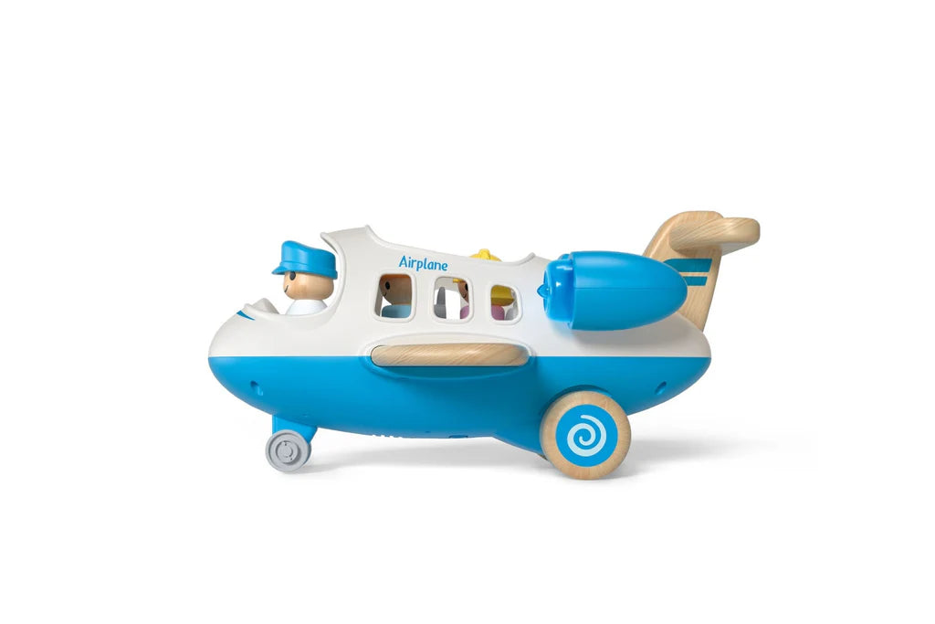 Wooden Airplane Light and Sound - Wanborns