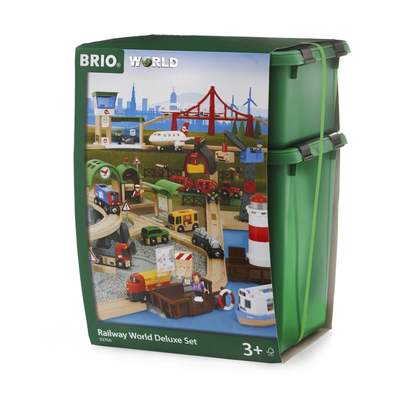 Railway World Deluxe Set 106 pieces - Brio