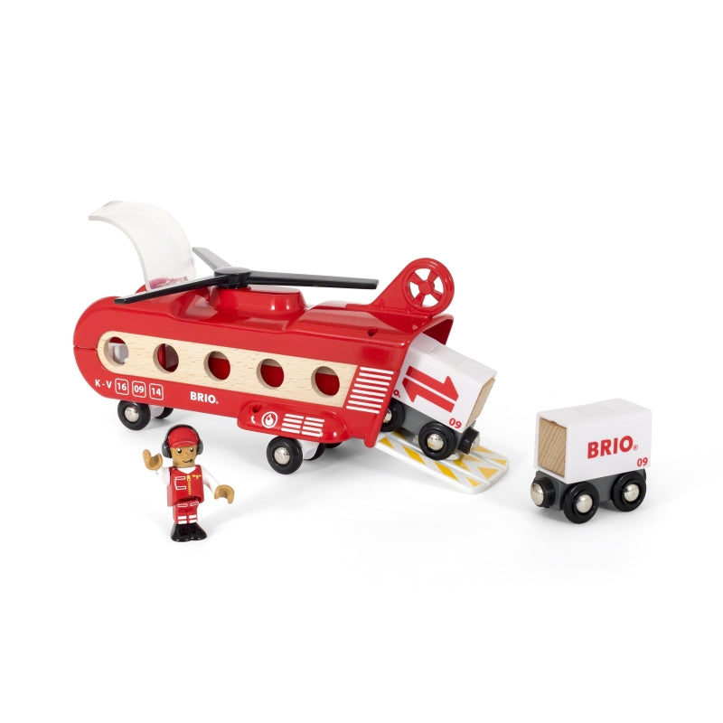 Cargo Transport Helicopter 8pc - Brio