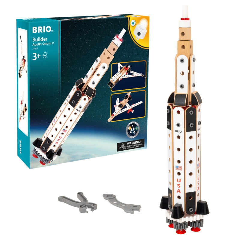 Builder Apollo Saturn V Set 91 pieces - Brio