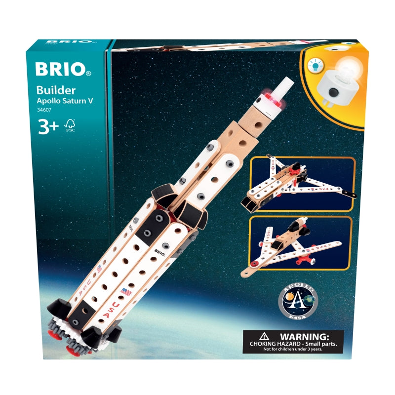 Builder Apollo Saturn V Set 91 pieces - Brio