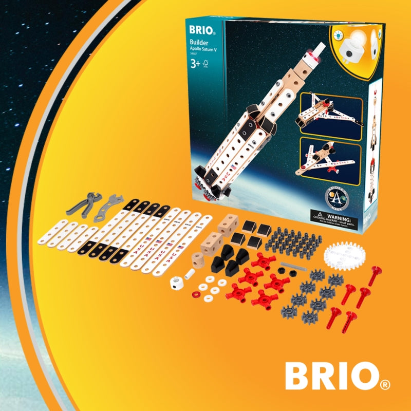 Builder Apollo Saturn V Set 91 pieces - Brio