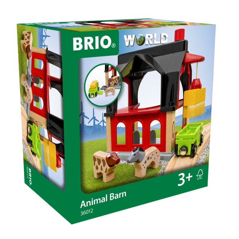 Animal Barn 6 pcs - Brio