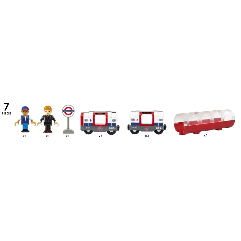 London Underground Train 7 pcs - Brio