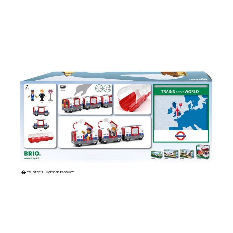 London Underground Train 7 pcs - Brio