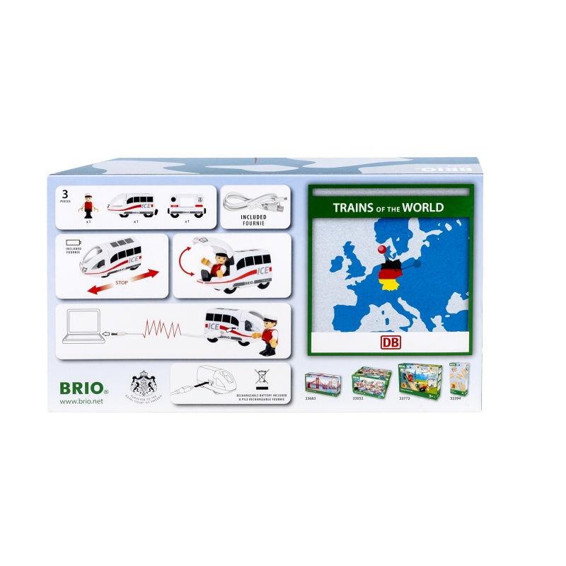 ICE Rechargeable Train 3 pcs - Brio