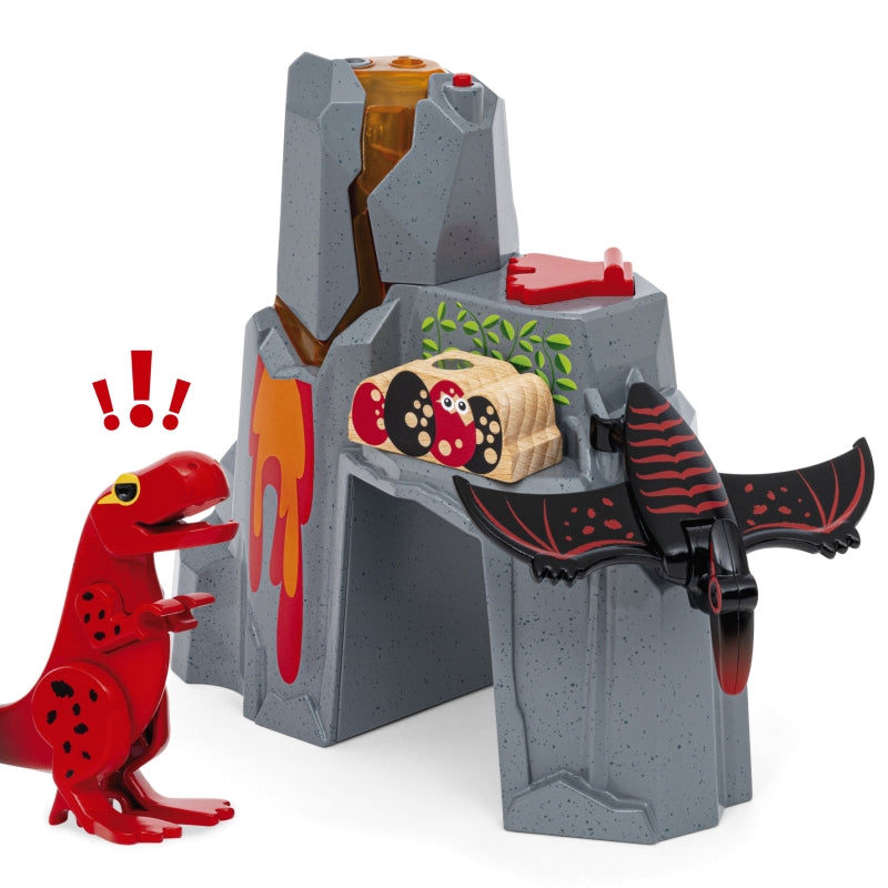 Dinosaur Erupting Volcano 5 pcs - Brio
