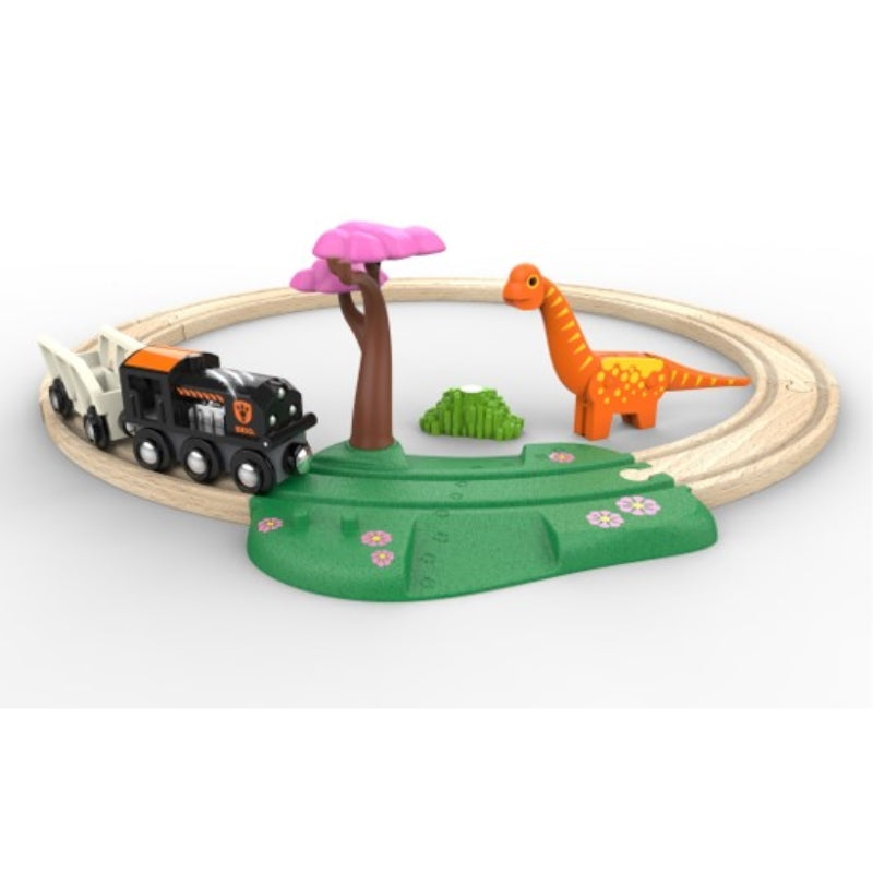 Dinosaur Circle Train  Set 12pc - Brio