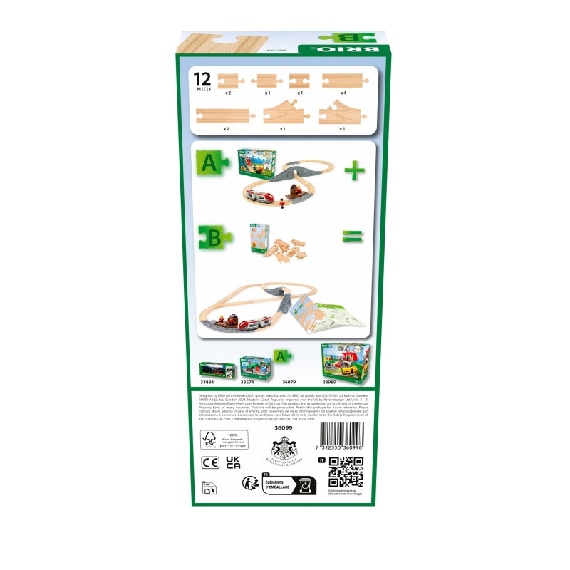Starter Railway Track Pack B - Brio