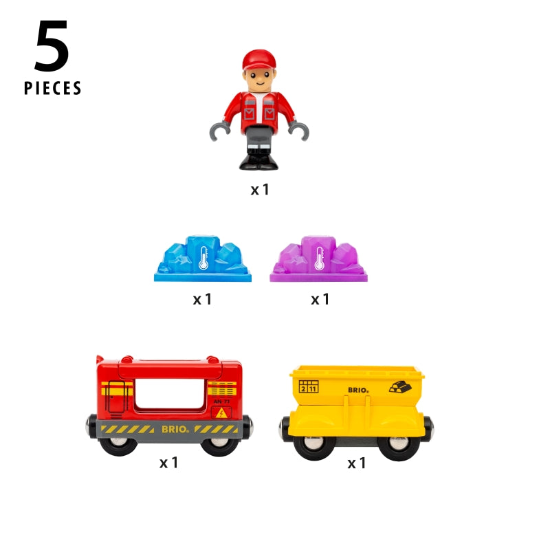 Gemstone Cargo Train 5pcs - Brio