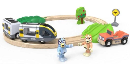 Bluey Train Set 15 Pieces - Brio