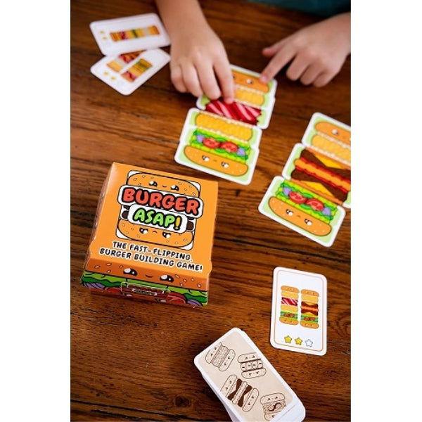 Asap Card Game Burger ASAP