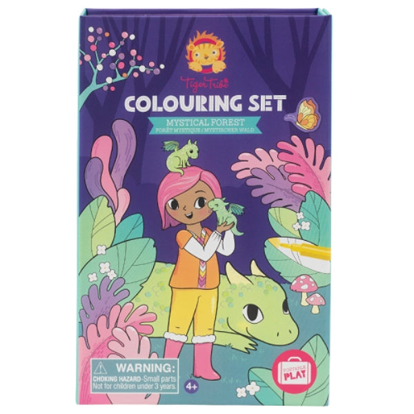 Mystical Forest Colouring Set - Tiger Tribe
