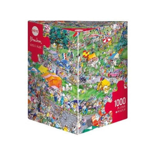 Blachon Cycle Race 1000pc Puzzle - Heye