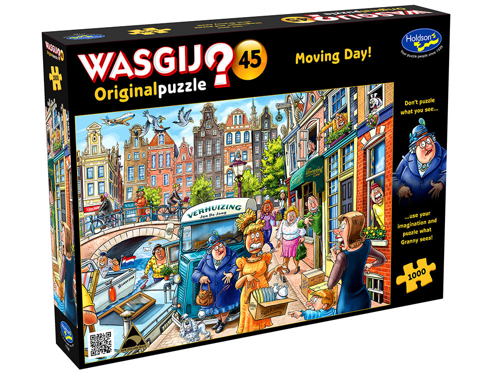 WASGIJ Original 45 Moving Day 1000pc Puzzle - Holdson