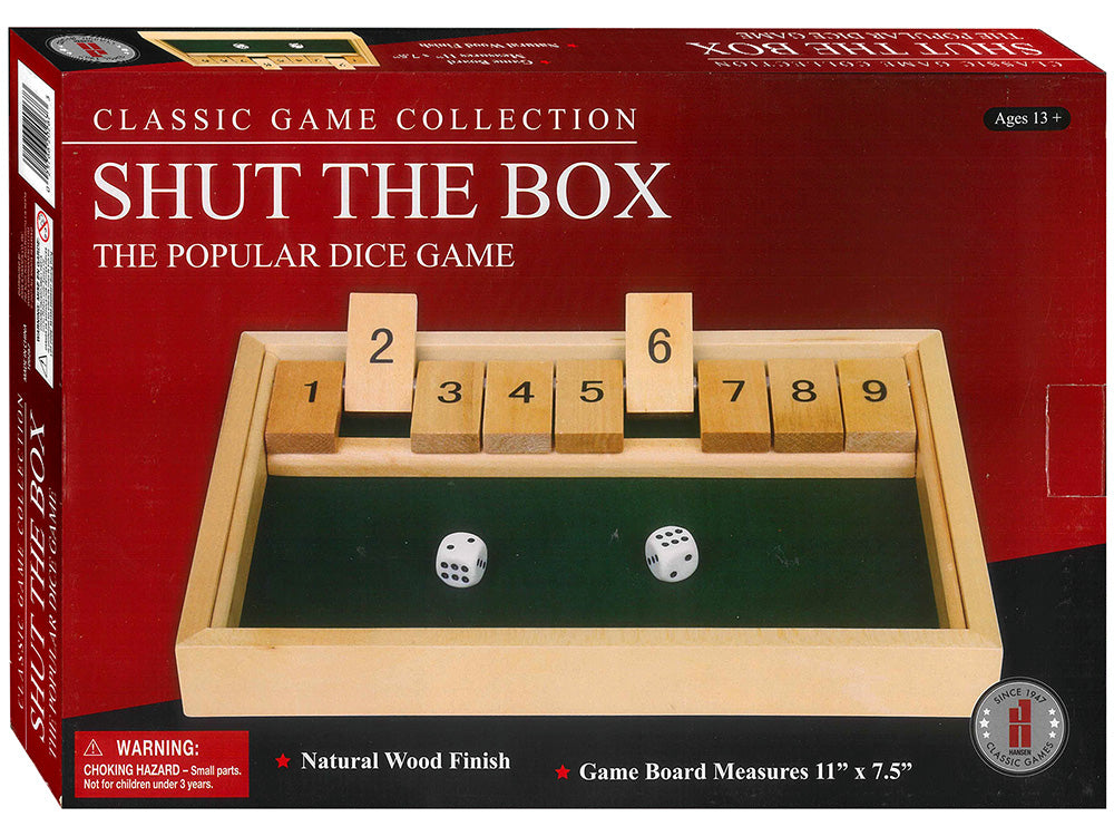 Shut the Box Dice Game