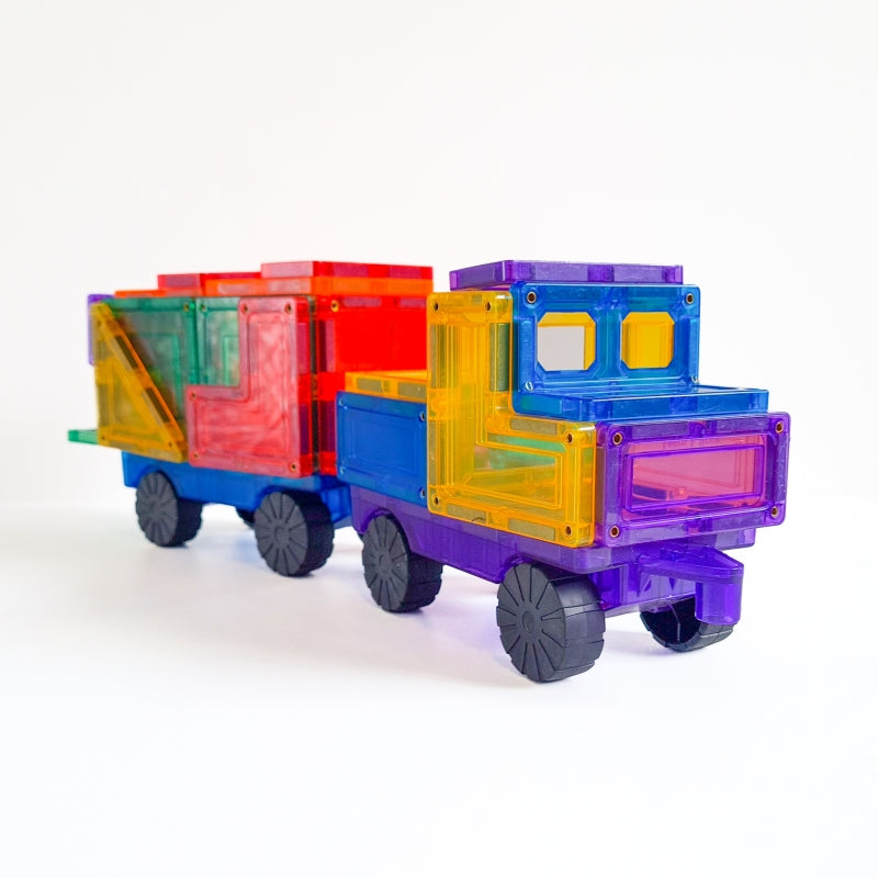 Car Pack 28pc Magnetic Tiles - Learn and Grow Toys