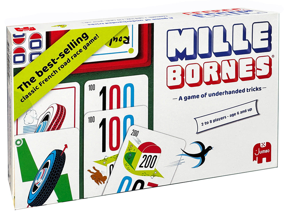 Mille Bornes Racing Card Game