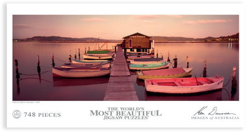 Ken Duncan 748pc Panorama Puzzle  Sheathers Wharf NSW