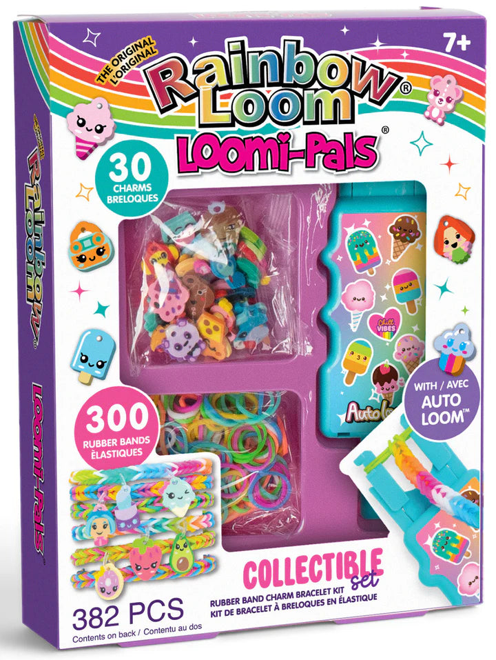 Loomi Pals Bracelet Kit Auto Loom 382pc - Rainbow Loom