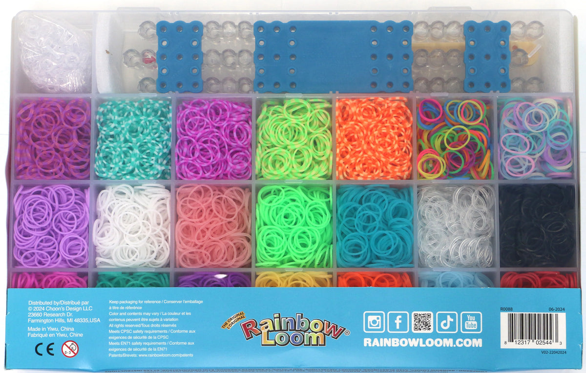 Mega Combo Case 7456pcs - Rainbow Loom