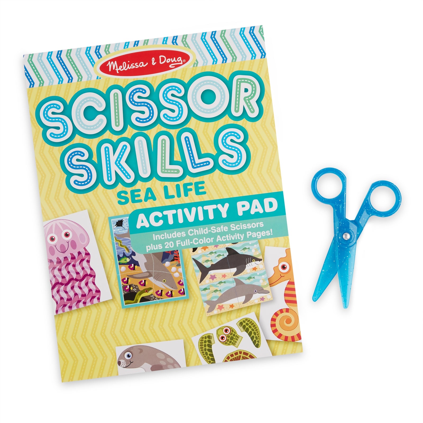 Scissor Skills Activity Pad - Sea Life