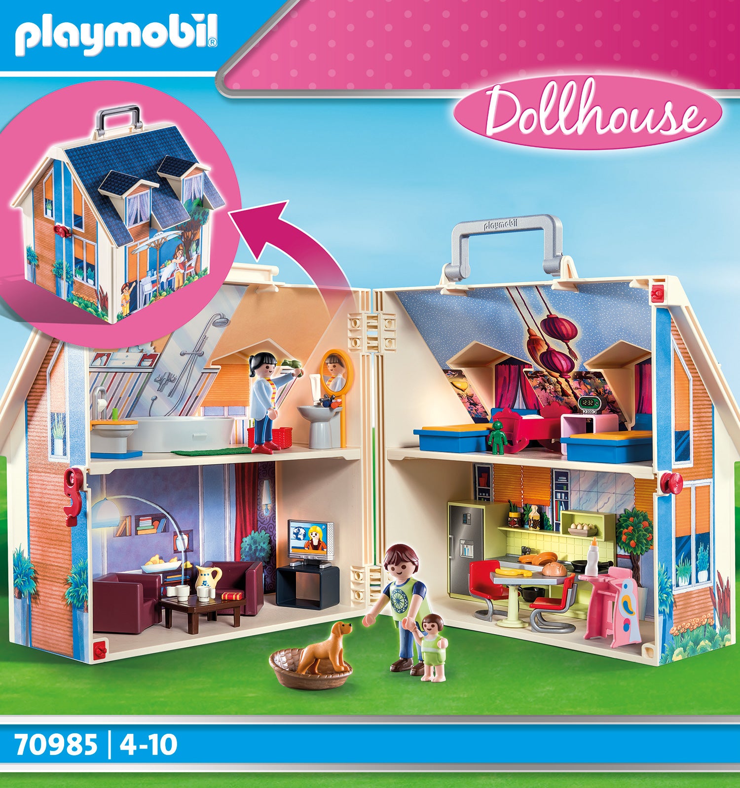 Take Along Dollhouse - Playmobil