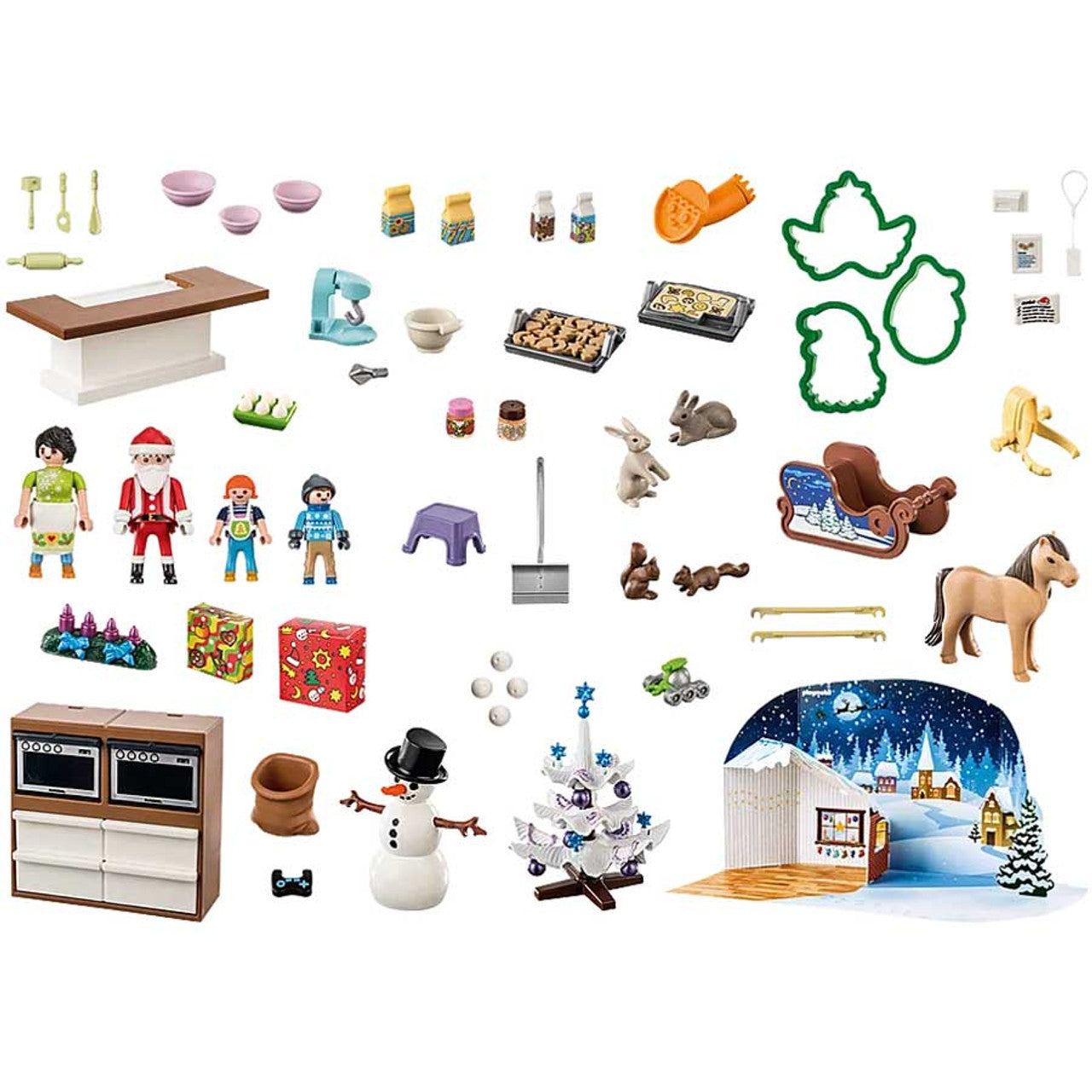 Christmas Bakery Advent Calendar - Playmobil