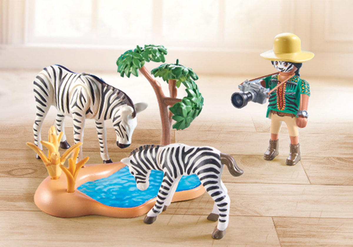 Photographer with Zebras Wiltopia - Playmobil