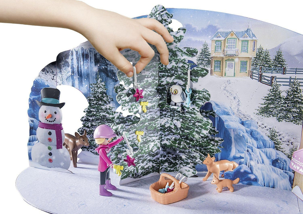 Christmas Sleigh Ride Advent Calendar Horses of Waterfall - Playmobil