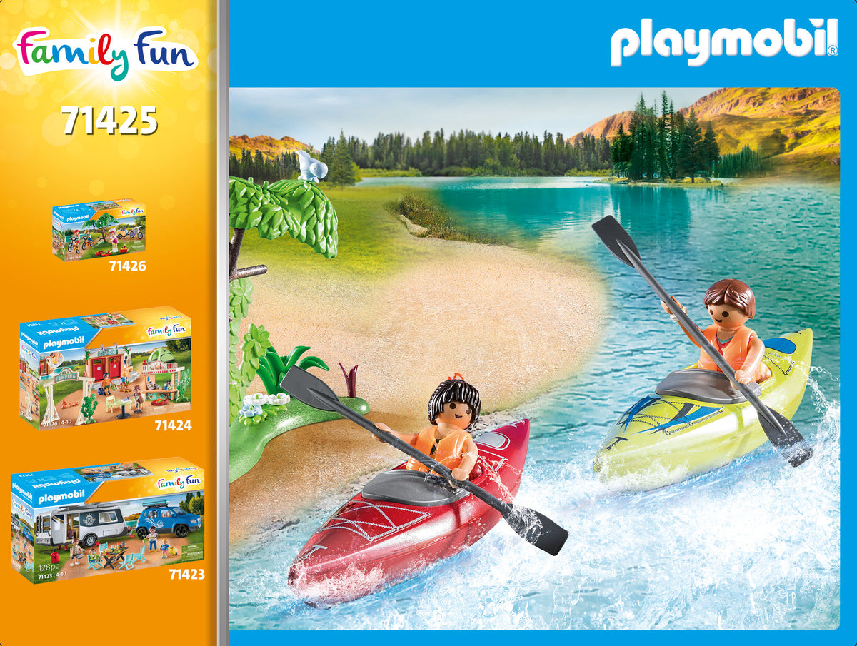 Camping with Campfire - Playmobil