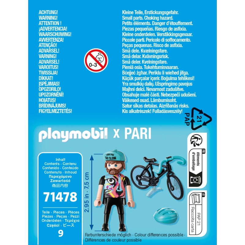 Road Cyclist Paul - Playmobil
