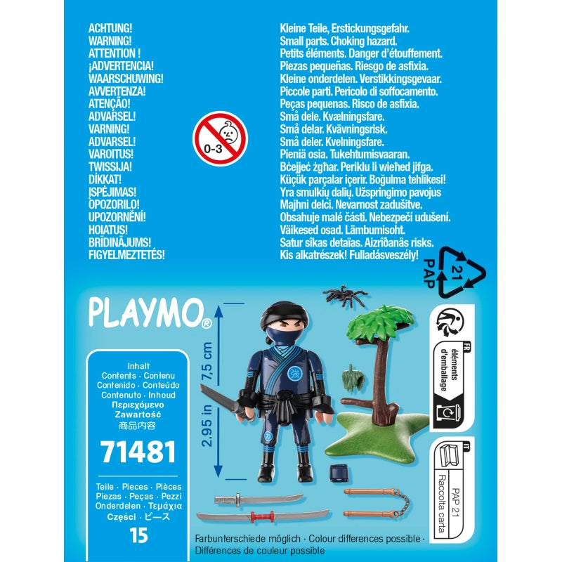 Equipped Ninja - Playmobil