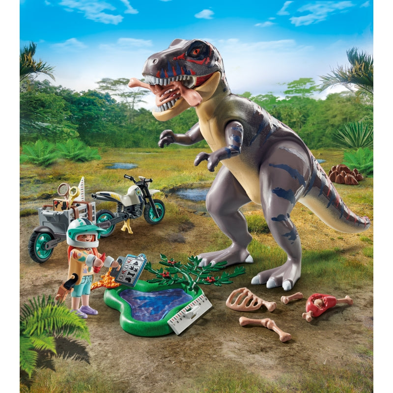 T-Rex Trace Path - Playmobil
