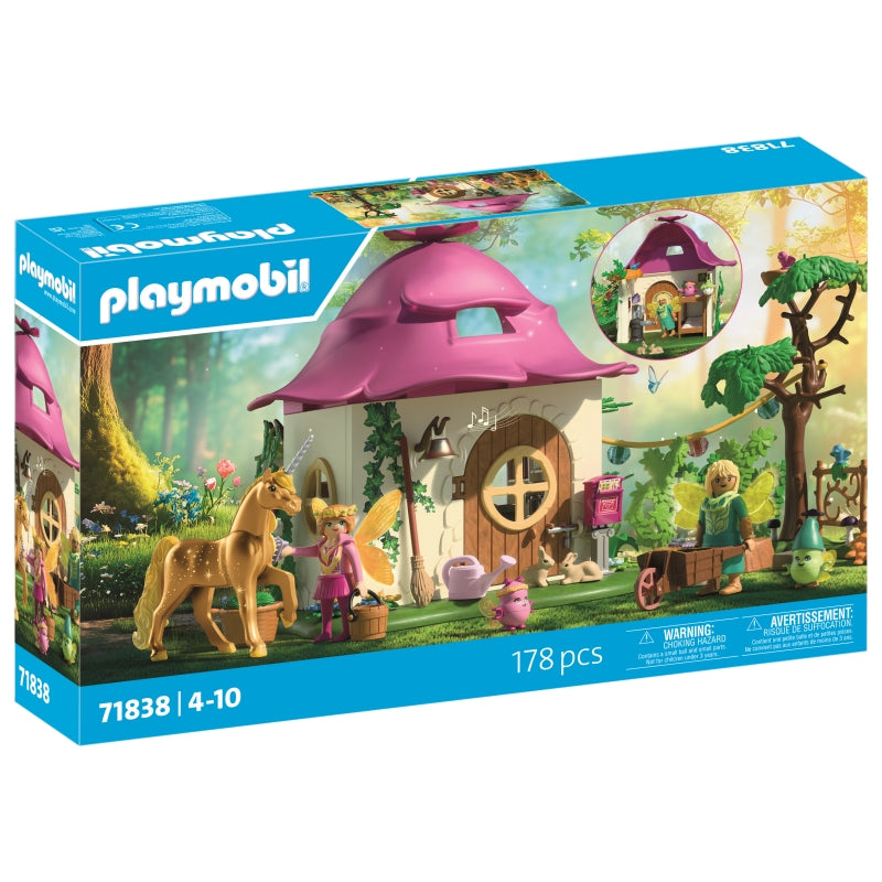Fairy Home with Golden Unicorn - Playmobil