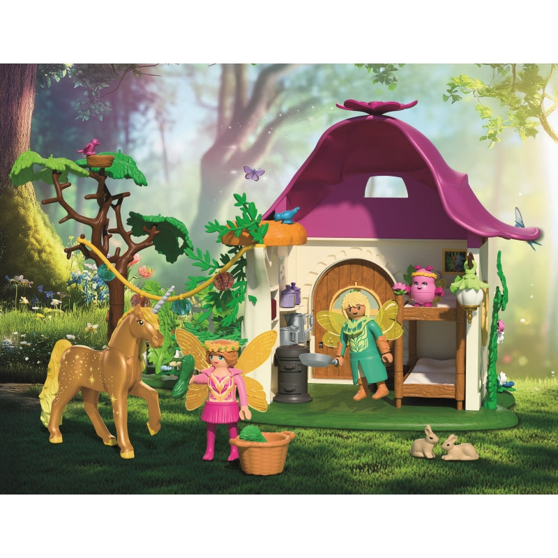 Fairy Home with Golden Unicorn - Playmobil