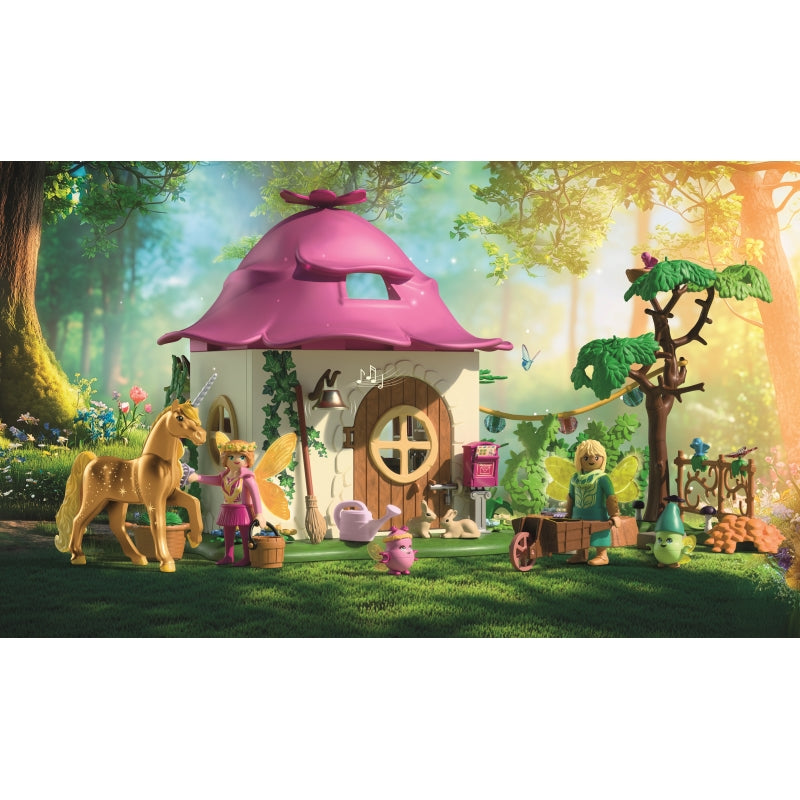 Fairy Home with Golden Unicorn - Playmobil