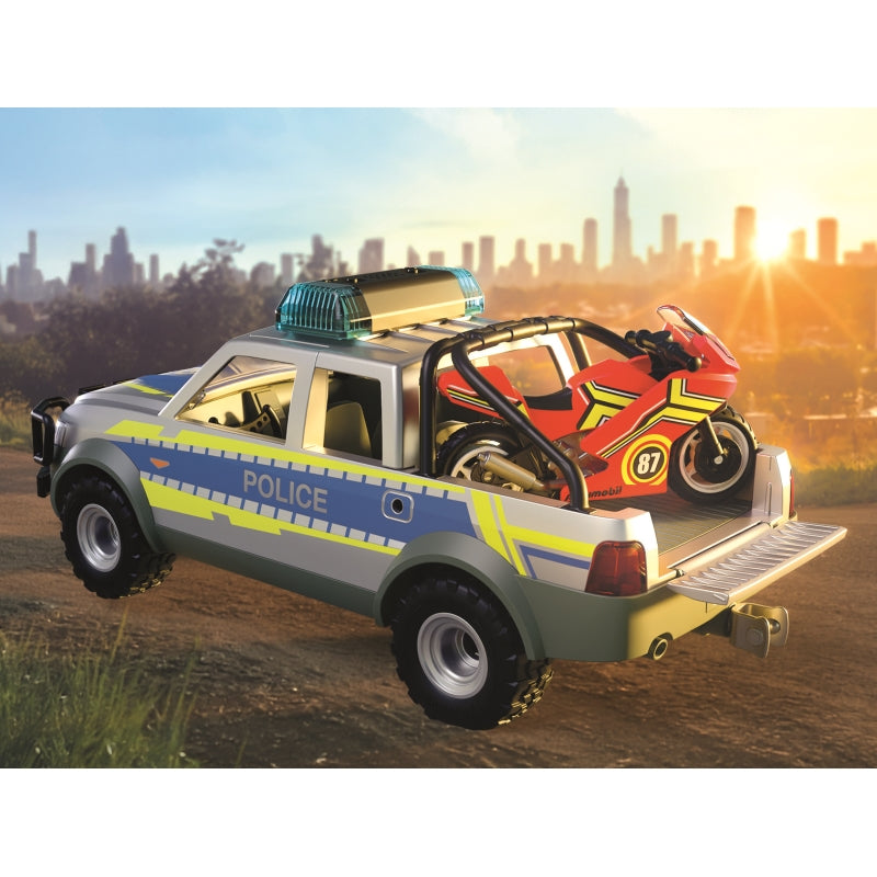 Police Chase with PIck Up Truck - Playmobil