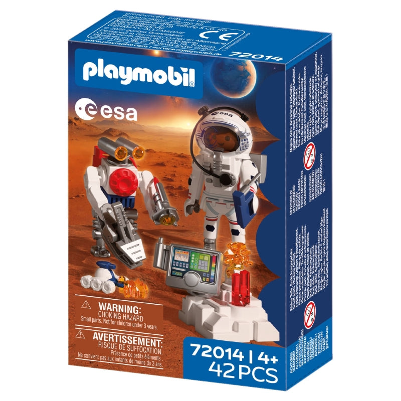 ESA: Astronaut with Robot - Playmobil